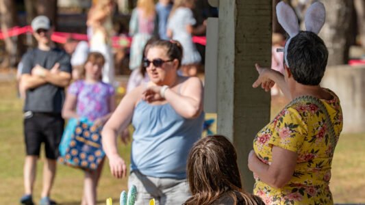 Families gathered at McLean Park in North Myrtle Beach for a morning filled with laughter, excitement, and the simple joy of tradition.
Children raced across the grass in search of hidden eggs, while parents and grandparents looked on — some remembering their own days of doing the very same thing.
It’s moments like these that remind us… the Grand Strand isn’t just a place you visit — it’s a place where memories are made and shared across generations.