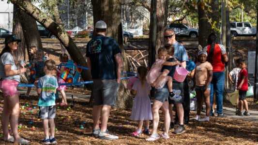 Families gathered at McLean Park in North Myrtle Beach for a morning filled with laughter, excitement, and the simple joy of tradition.
Children raced across the grass in search of hidden eggs, while parents and grandparents looked on — some remembering their own days of doing the very same thing.
It’s moments like these that remind us… the Grand Strand isn’t just a place you visit — it’s a place where memories are made and shared across generations.