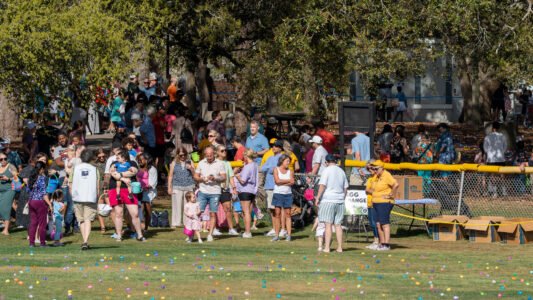 Families gathered at McLean Park in North Myrtle Beach for a morning filled with laughter, excitement, and the simple joy of tradition.
Children raced across the grass in search of hidden eggs, while parents and grandparents looked on — some remembering their own days of doing the very same thing.
It’s moments like these that remind us… the Grand Strand isn’t just a place you visit — it’s a place where memories are made and shared across generations.