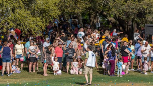 Families gathered at McLean Park in North Myrtle Beach for a morning filled with laughter, excitement, and the simple joy of tradition.
Children raced across the grass in search of hidden eggs, while parents and grandparents looked on — some remembering their own days of doing the very same thing.
It’s moments like these that remind us… the Grand Strand isn’t just a place you visit — it’s a place where memories are made and shared across generations.