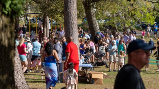 Families gathered at McLean Park in North Myrtle Beach for a morning filled with laughter, excitement, and the simple joy of tradition.
Children raced across the grass in search of hidden eggs, while parents and grandparents looked on — some remembering their own days of doing the very same thing.
It’s moments like these that remind us… the Grand Strand isn’t just a place you visit — it’s a place where memories are made and shared across generations.