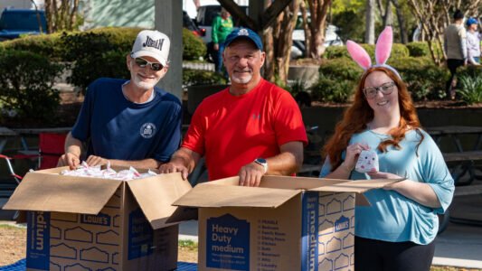 Families gathered at McLean Park in North Myrtle Beach for a morning filled with laughter, excitement, and the simple joy of tradition.
Children raced across the grass in search of hidden eggs, while parents and grandparents looked on — some remembering their own days of doing the very same thing.
It’s moments like these that remind us… the Grand Strand isn’t just a place you visit — it’s a place where memories are made and shared across generations.