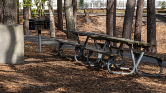 McLean Park in North Myrtle Beach offers a quiet place to walk, relax, and spend time with family just a few blocks from the ocean.
With shaded paths, a playground, picnic shelters, and a peaceful pond, it’s a simple and free way to slow down and enjoy the day along the Grand Strand.