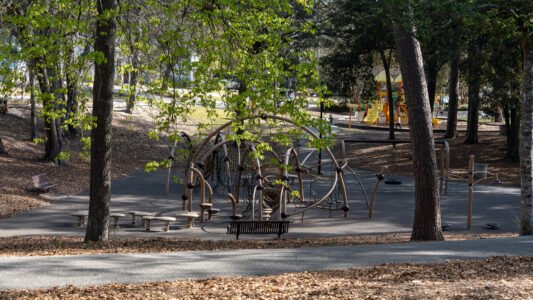 McLean Park in North Myrtle Beach offers a quiet place to walk, relax, and spend time with family just a few blocks from the ocean.
With shaded paths, a playground, picnic shelters, and a peaceful pond, it’s a simple and free way to slow down and enjoy the day along the Grand Strand.