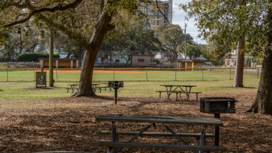 McLean Park in North Myrtle Beach offers a quiet place to walk, relax, and spend time with family just a few blocks from the ocean.
With shaded paths, a playground, picnic shelters, and a peaceful pond, it’s a simple and free way to slow down and enjoy the day along the Grand Strand.