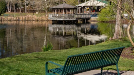 McLean Park in North Myrtle Beach offers a quiet place to walk, relax, and spend time with family just a few blocks from the ocean.
With shaded paths, a playground, picnic shelters, and a peaceful pond, it’s a simple and free way to slow down and enjoy the day along the Grand Strand.